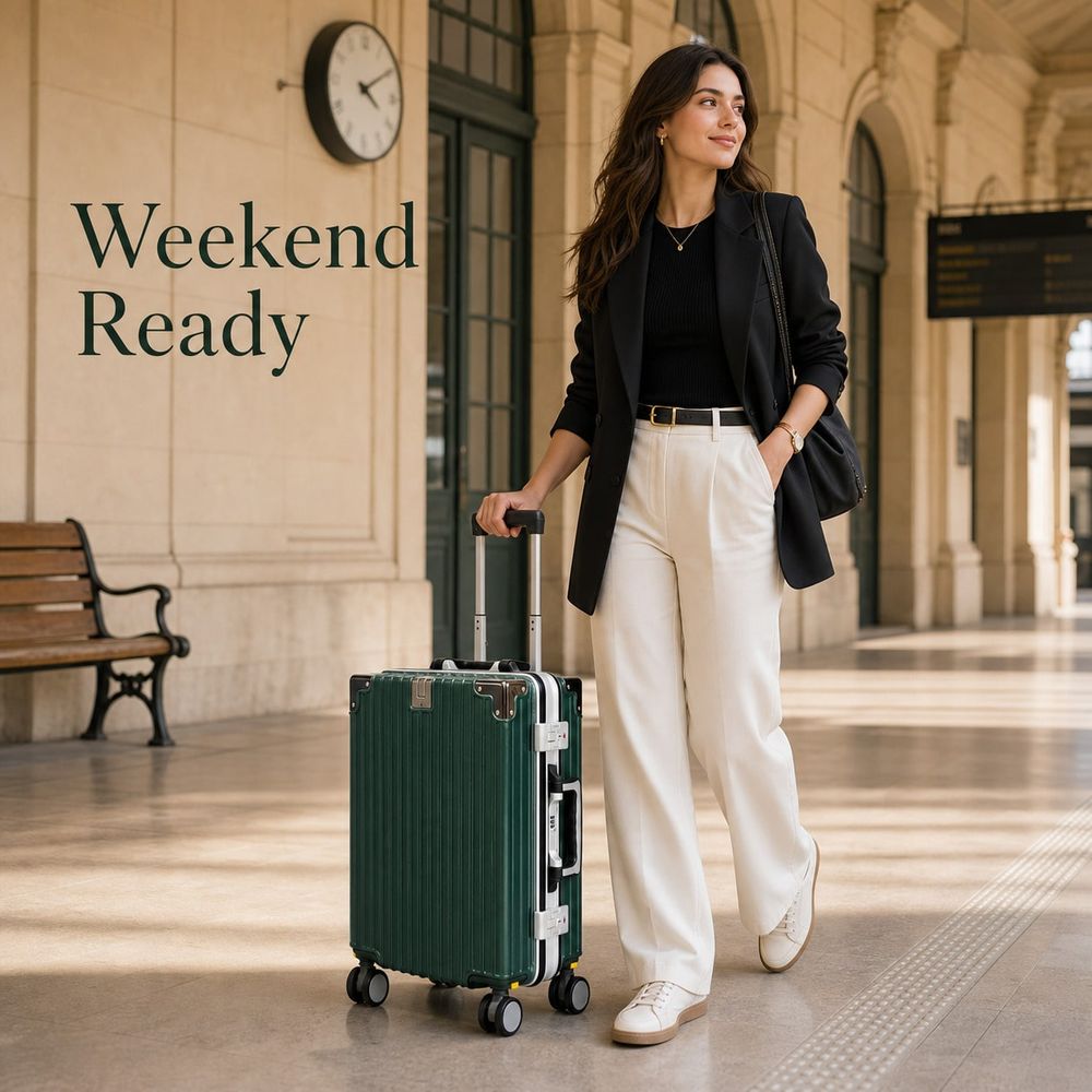 Aluminum Frame Carry On Luggage - Valise cabine approuvée par les compagnies