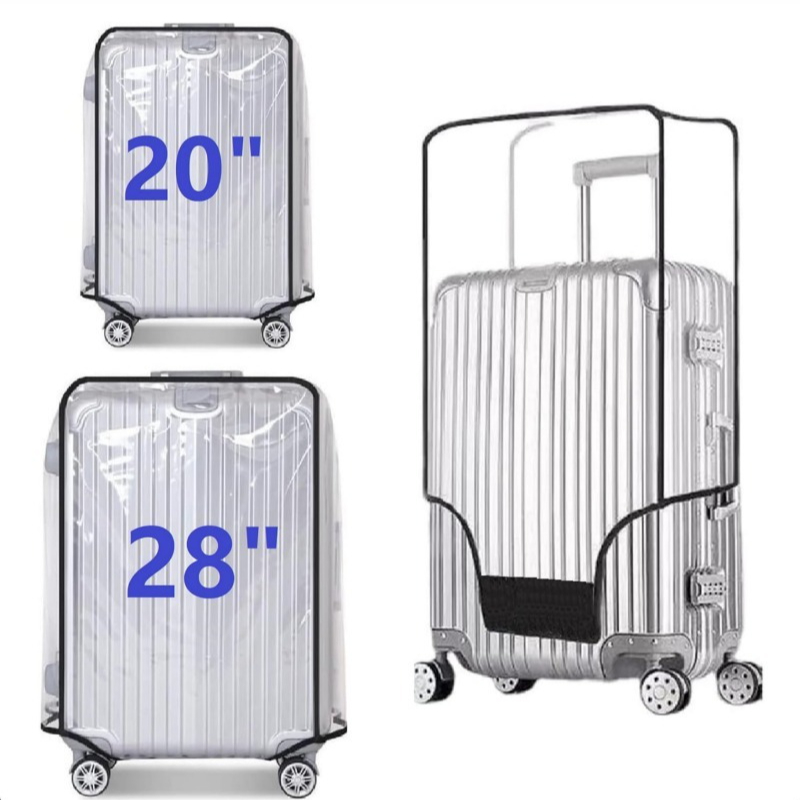 Waterproof Suitcase Cover Protector - Housse anti-poussière pour valise à roulettes,