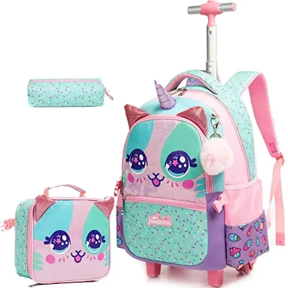 Foldable Rolling Luggage Bag - Interrupteur sac à dos à roulettes