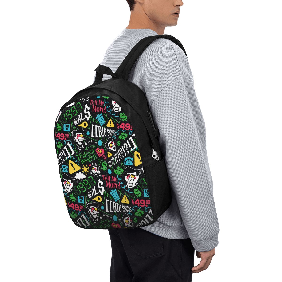 Travel Bags - Deltarune SPAMTON G Sac à dos