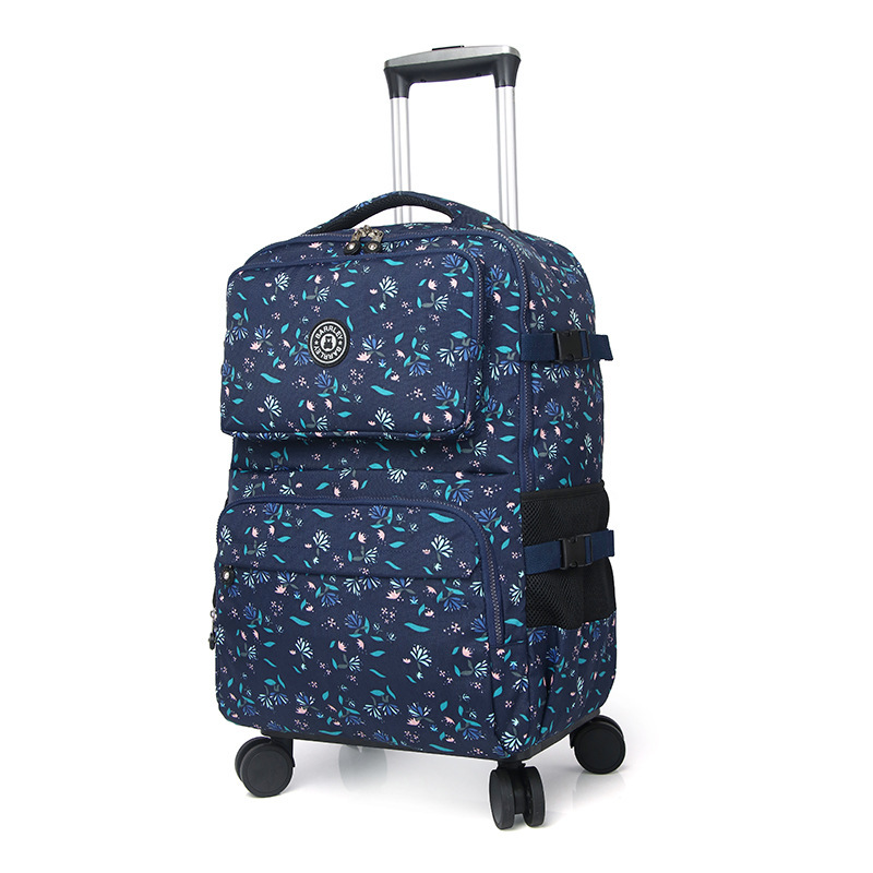 Foldable Rolling Luggage Bag - Valise de Voyage à Roulettes pour