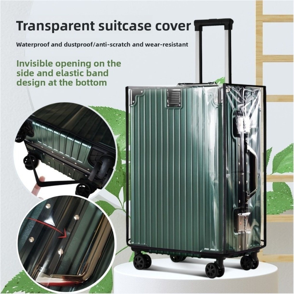 Luggage Protective Cover Transparent - Housse de protection transparente en PVC
