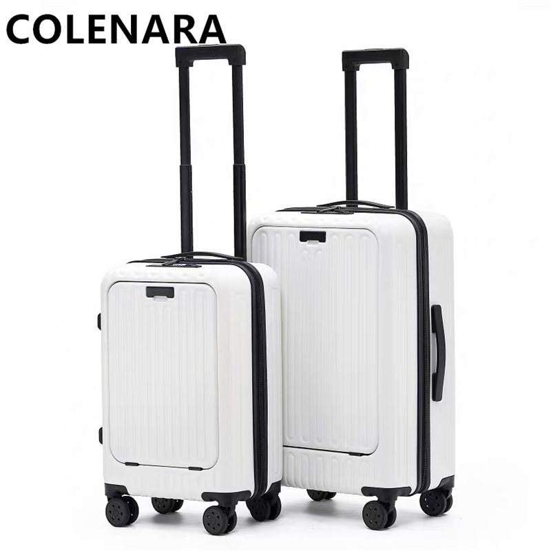 Front Opening Laptop Luggage 24 Inch - Valise cabine multifonctionnelle COLENARA 20/24/26 pouces