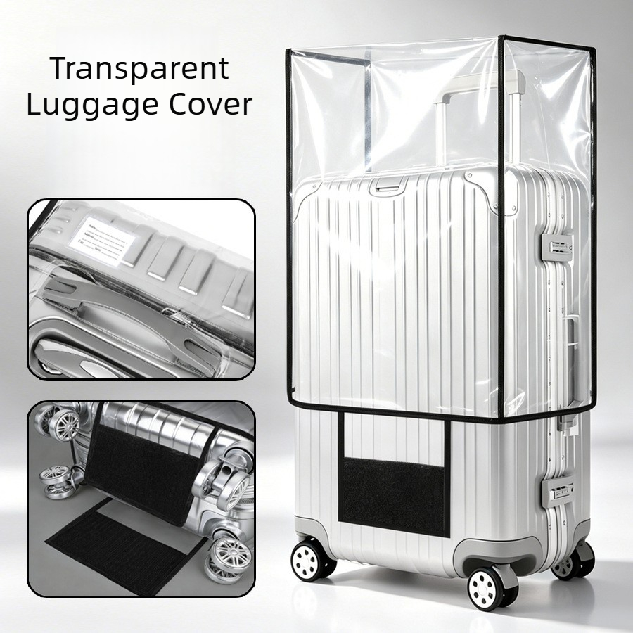 Luggage Protective Cover Transparent - Housse de bagage transparente en PVC