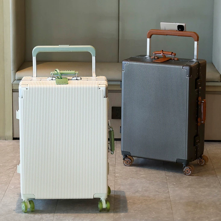 Spinner Wheel Rolling Suitcase 20 Inch - Valise à poignée large avec roulettes,
