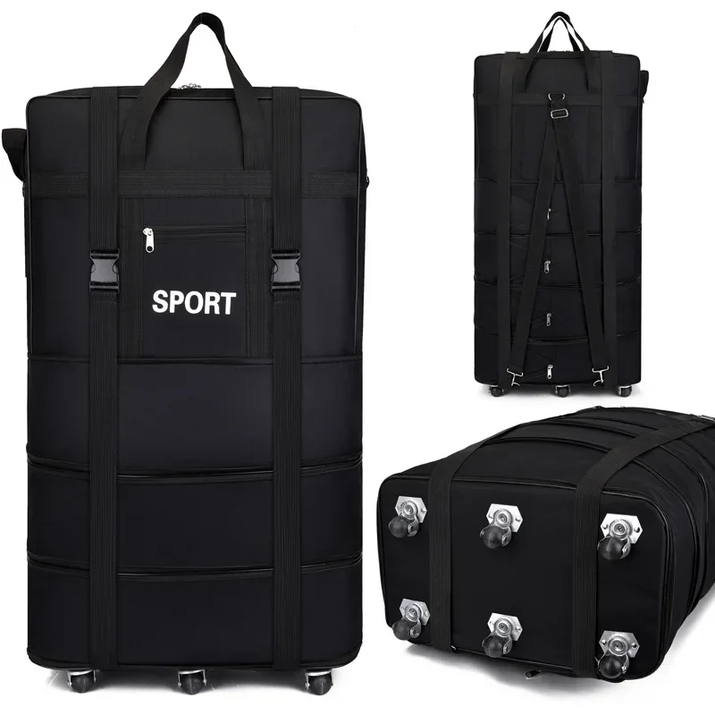 Foldable Rolling Luggage Bag - Plus sac vérifié pour compagnie aérienne