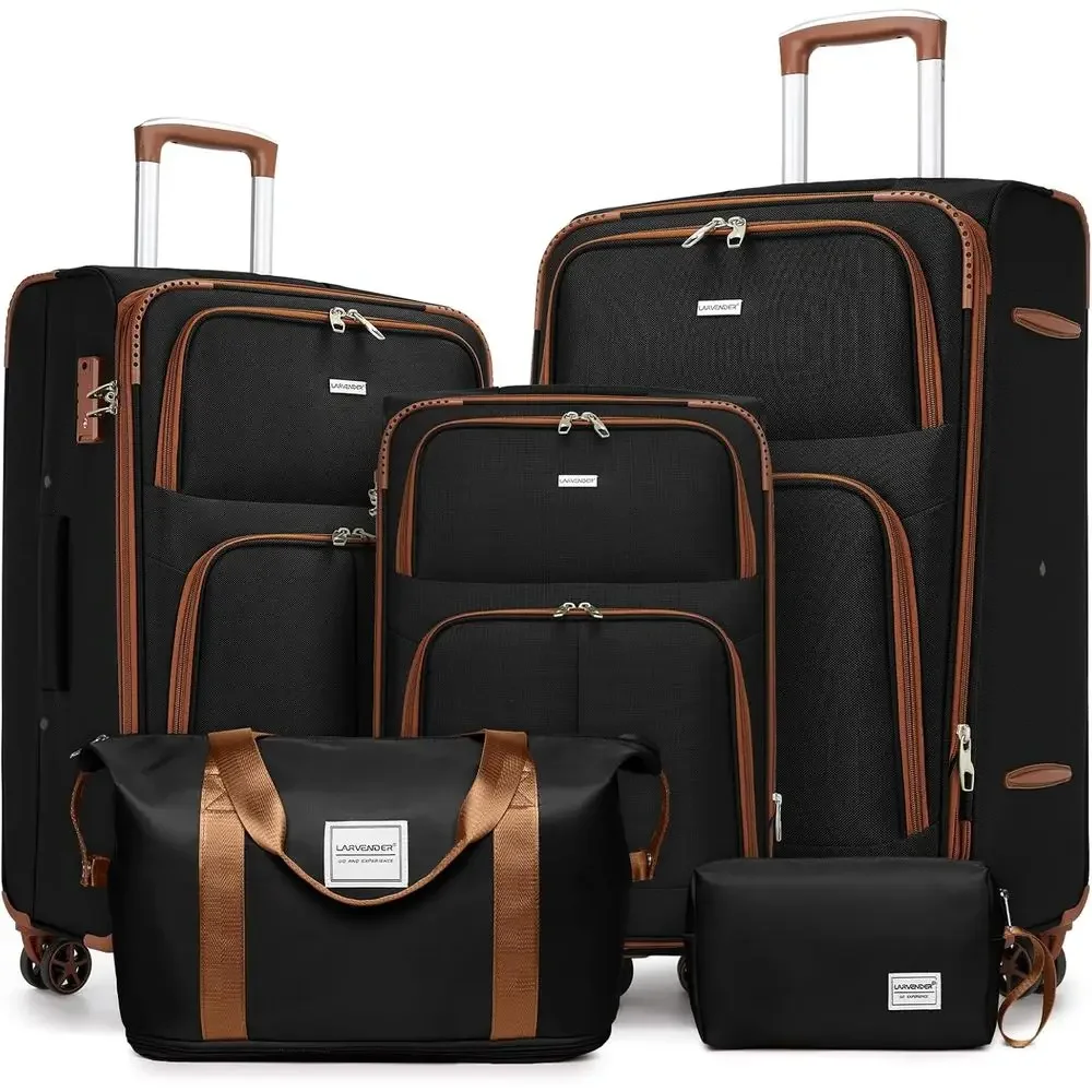 Ensemble de 5 valises extensib - Expandable Hard Shell Luggage Set avis et prix