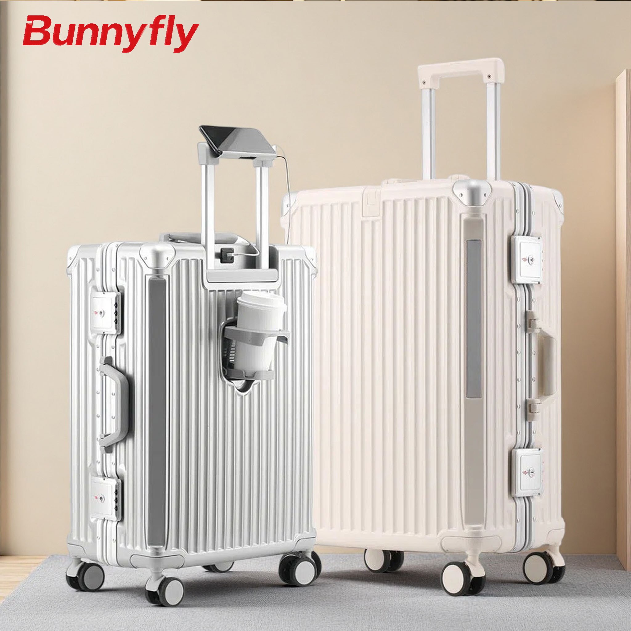 Valise à roulettes BunnyFly 20 - Aluminum Frame Carry On Luggage avis et prix