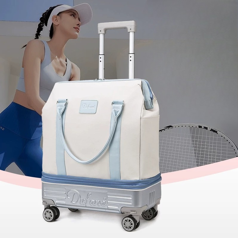 Sac de voyage pliable à roulet - Foldable Rolling Luggage Bag avis et prix