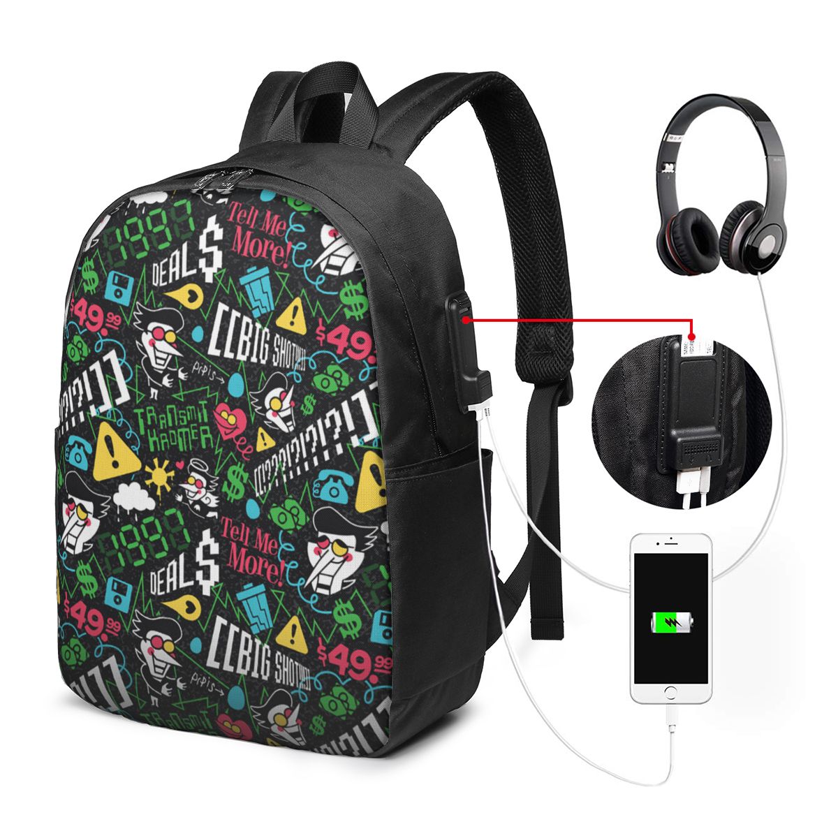 Deltarune SPAMTON G Sac à dos  - Travel Bags avis et prix