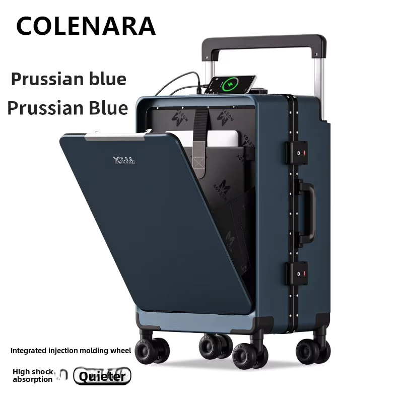 Valise COLENARA ABS+PC à ouver - Front Opening Laptop Luggage 24 Inch avis et prix