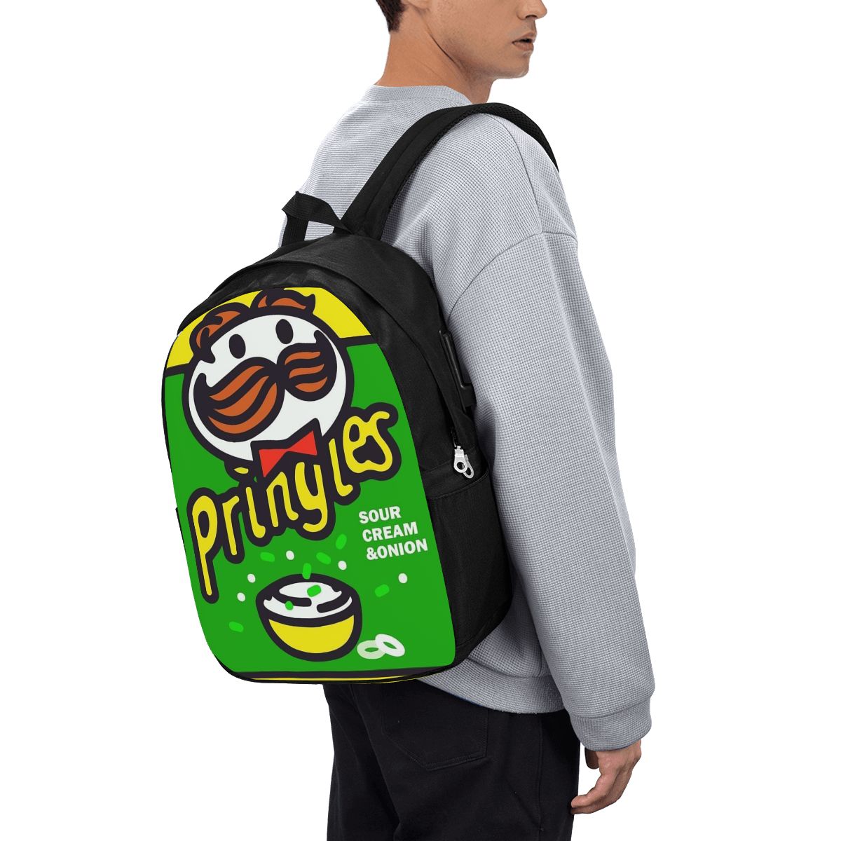 Sac à dos imprimé Pringles pou - Travel Bags avis et prix