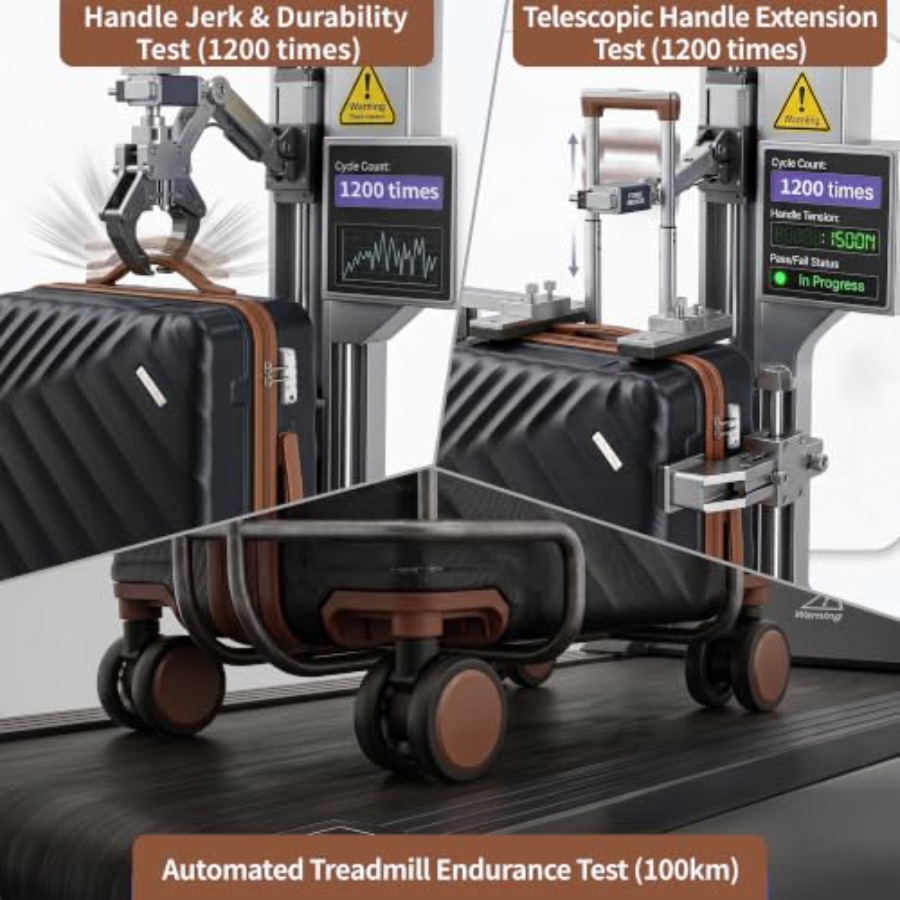 Ensemble de 6 valises rigides  - Expandable Hard Shell Luggage Set avis et prix