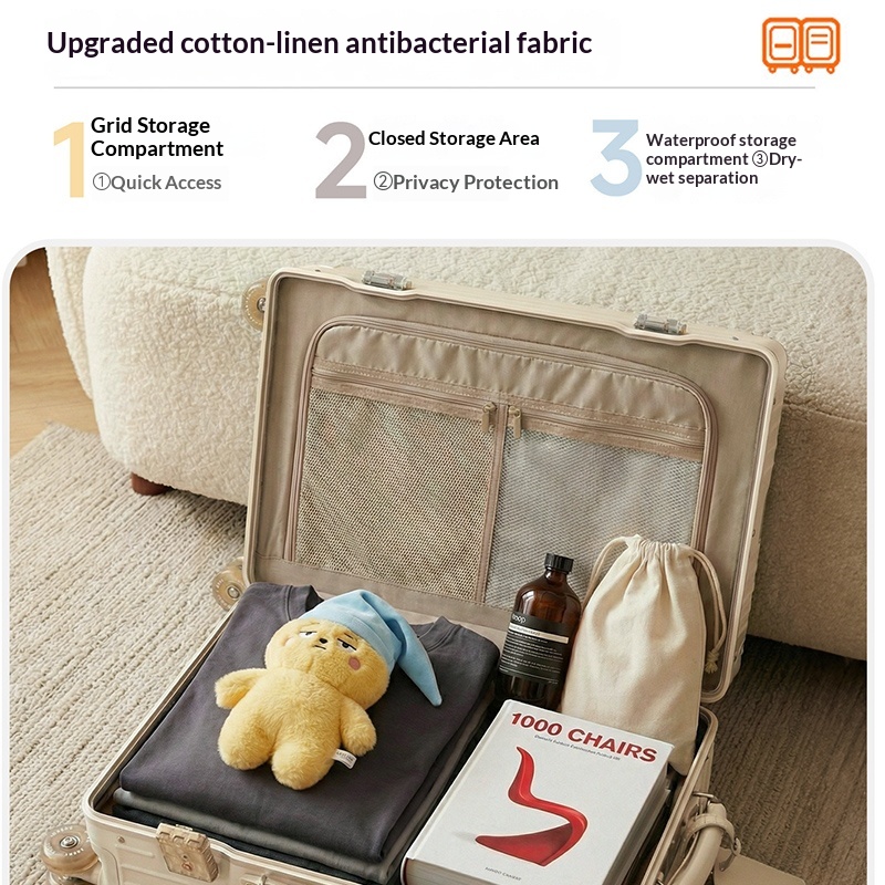 Nouvelle valise à roulettes po - Spinner Wheel Rolling Suitcase 20 Inch avis et prix