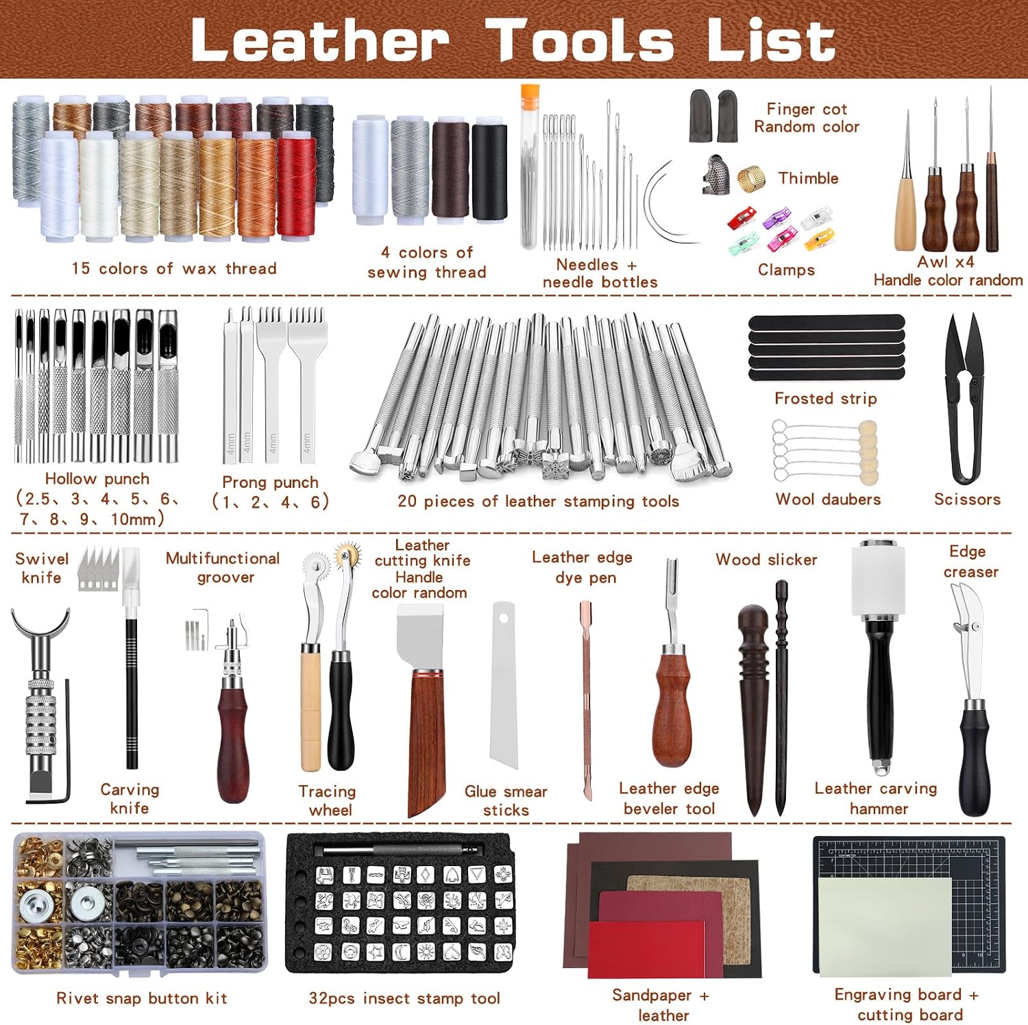 Kit d'outils de maroquinerie p - Handbags avis et prix