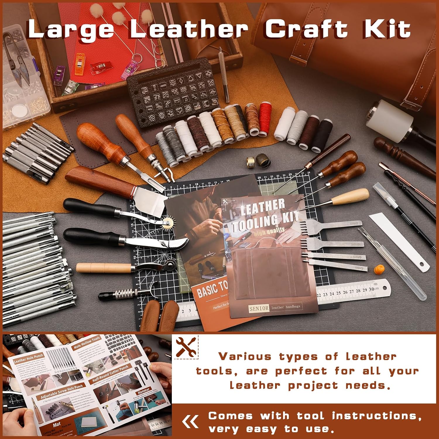 Kit d'outils de maroquinerie p - Handbags avis et prix