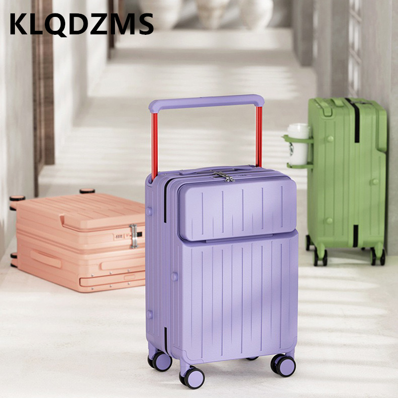 KLQDZMS Valise pour ordinateur - Front Opening Laptop Luggage 24 Inch avis et prix