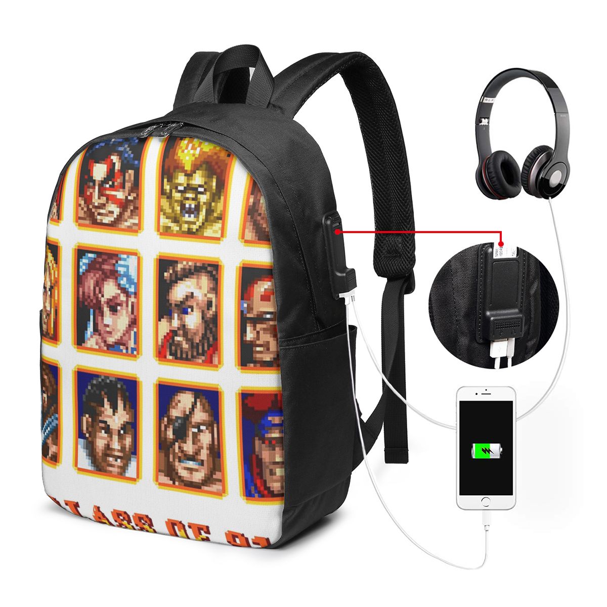 Sac à dos Defeated Portraits S - Travel Bags avis et prix