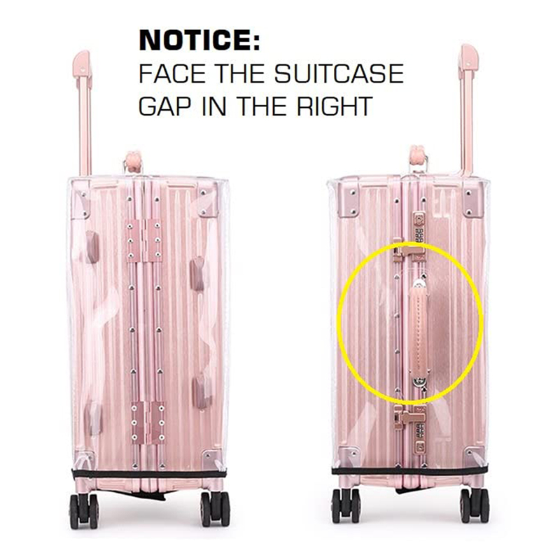 Juste de Protection Transparen - Waterproof Suitcase Cover Protector avis et prix