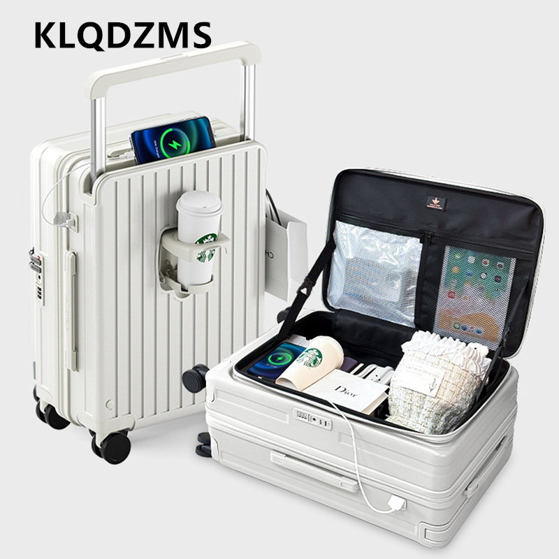 Valise de chargement KLQDZMS à - Front Opening Laptop Luggage 24 Inch avis et prix