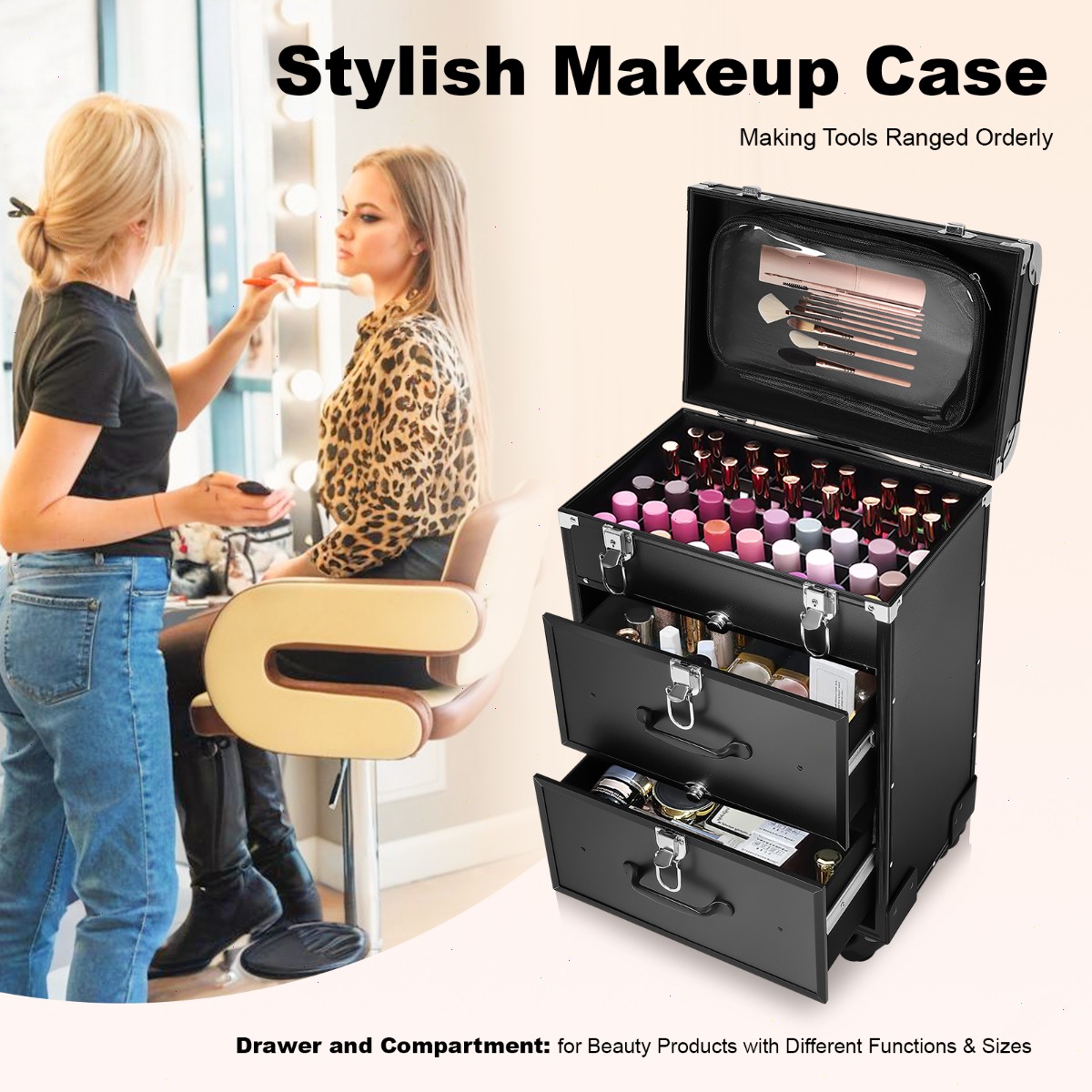 Valise de maquillage professio - Backpacks avis et prix