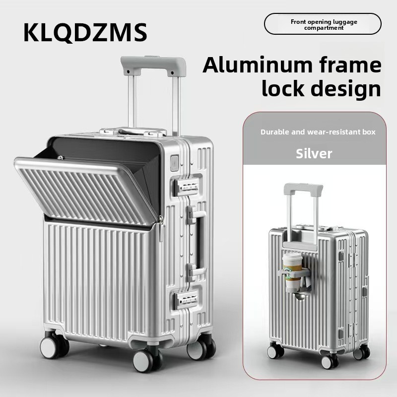 Valise multifonctionnelle KLQD - Front Opening Laptop Luggage 24 Inch avis et prix