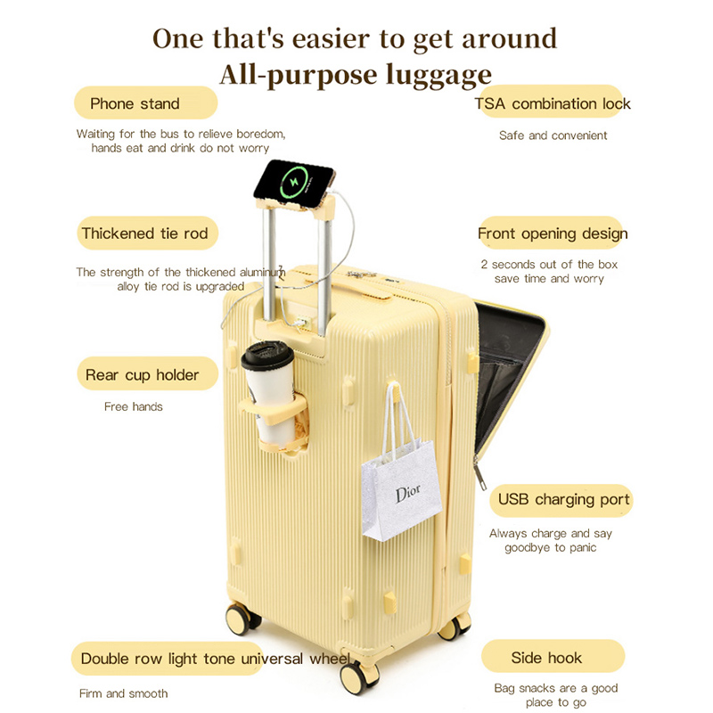Suhimu valise large poignée va - Aluminum Frame Carry On Luggage avis et prix