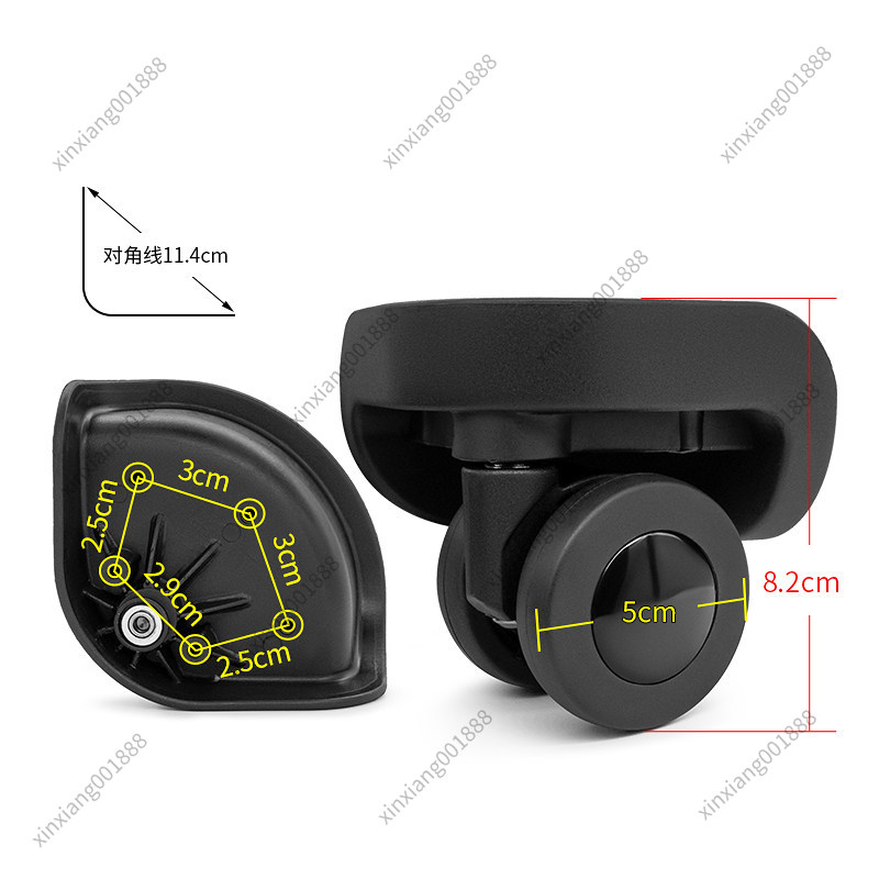Roulettes de remplacement sile - Silent Replacement Luggage Wheels avis et prix