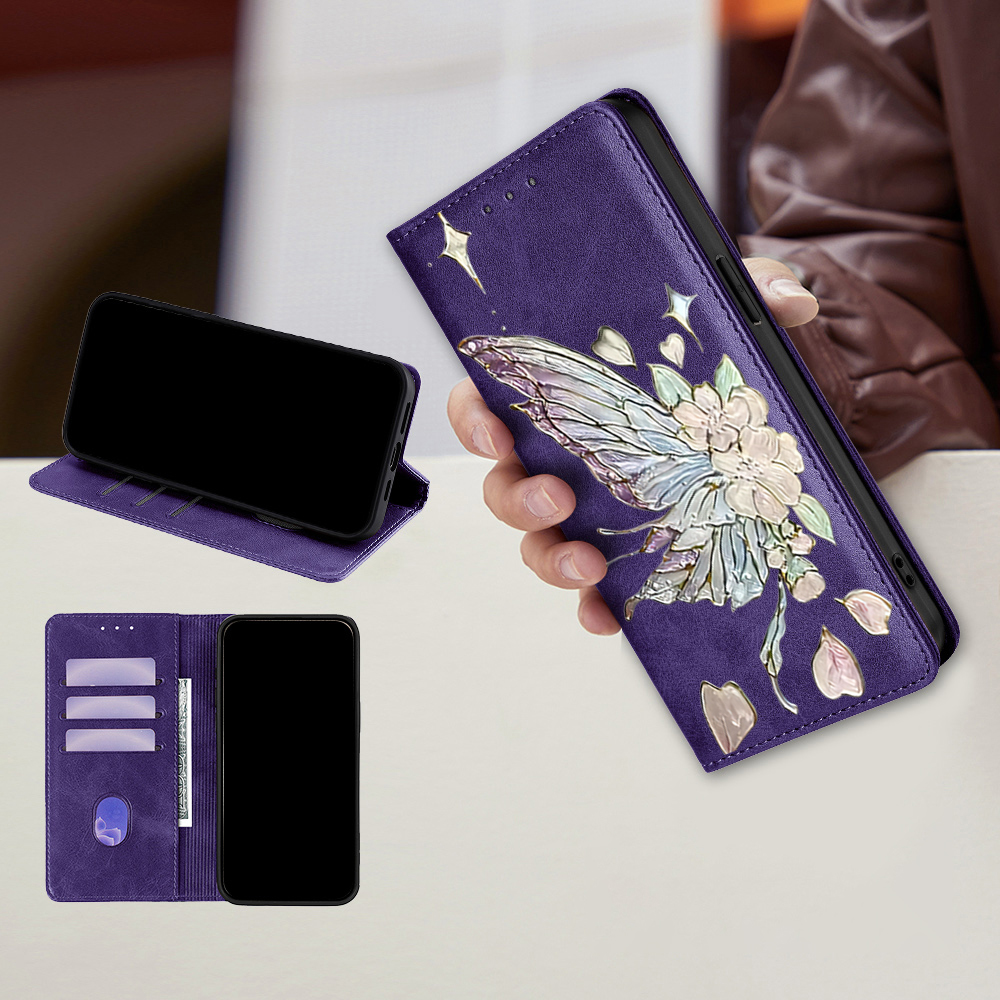 Étui portefeuille en cuir magn - Wallets avis et prix